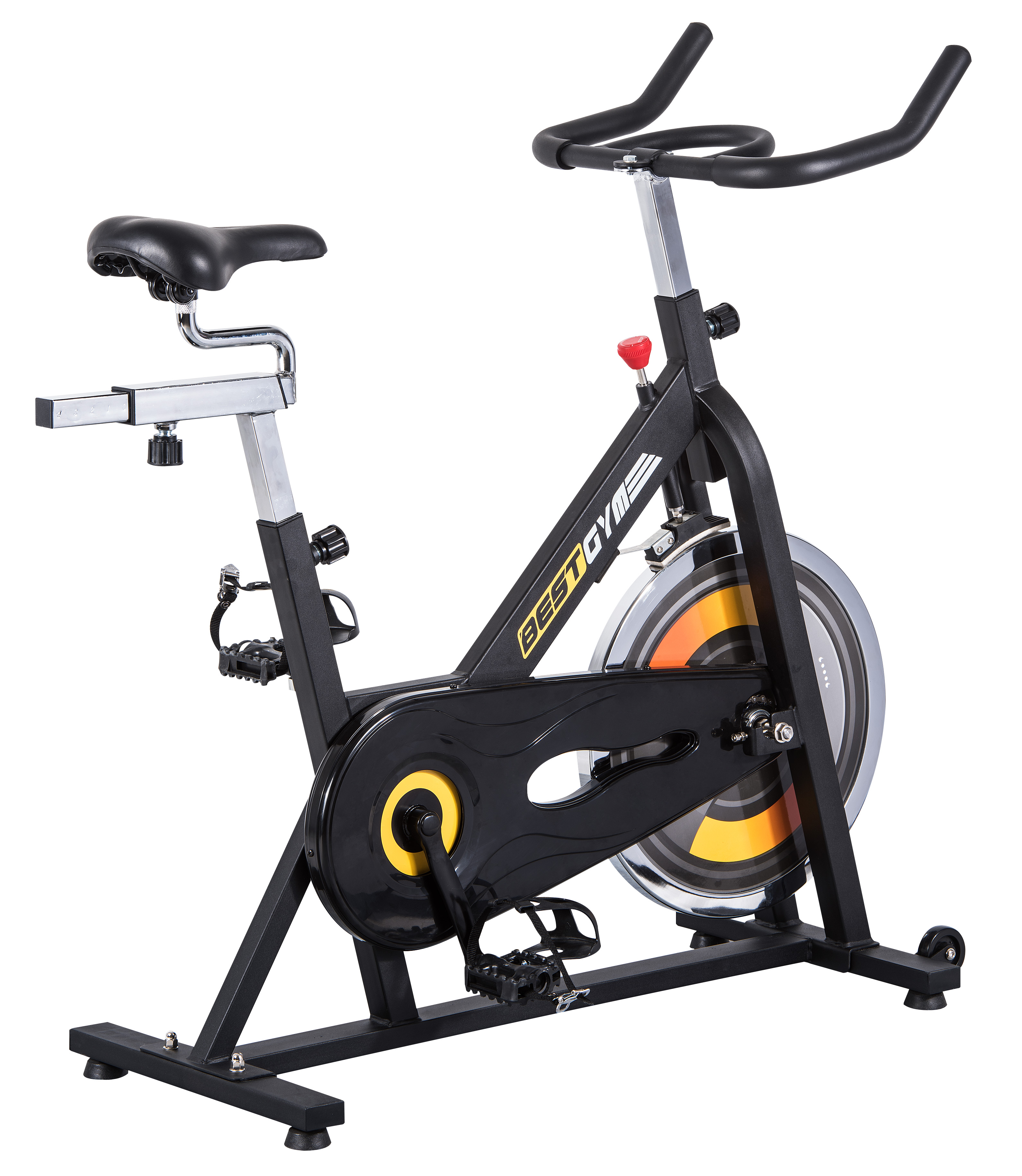 magnetic flywheel spin bike